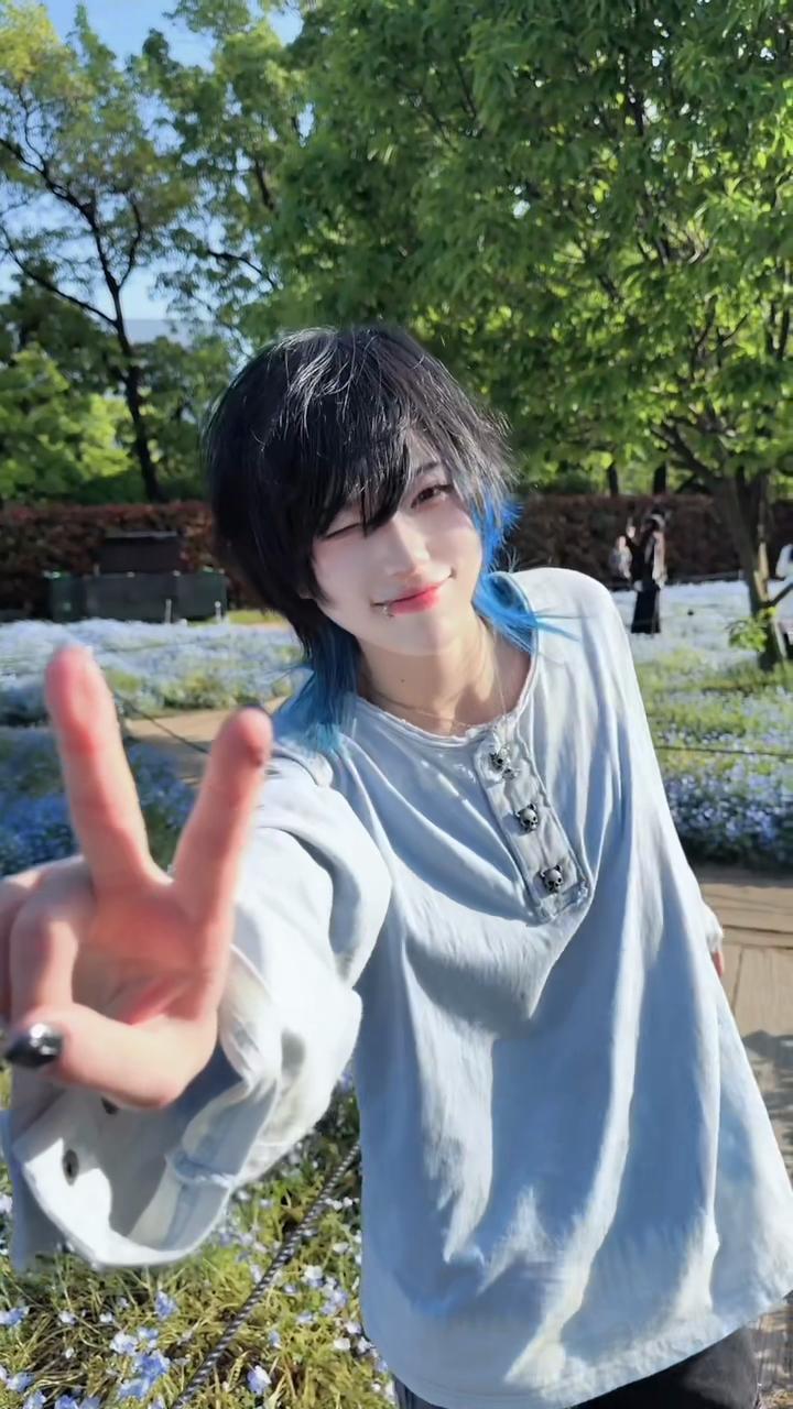 @あお