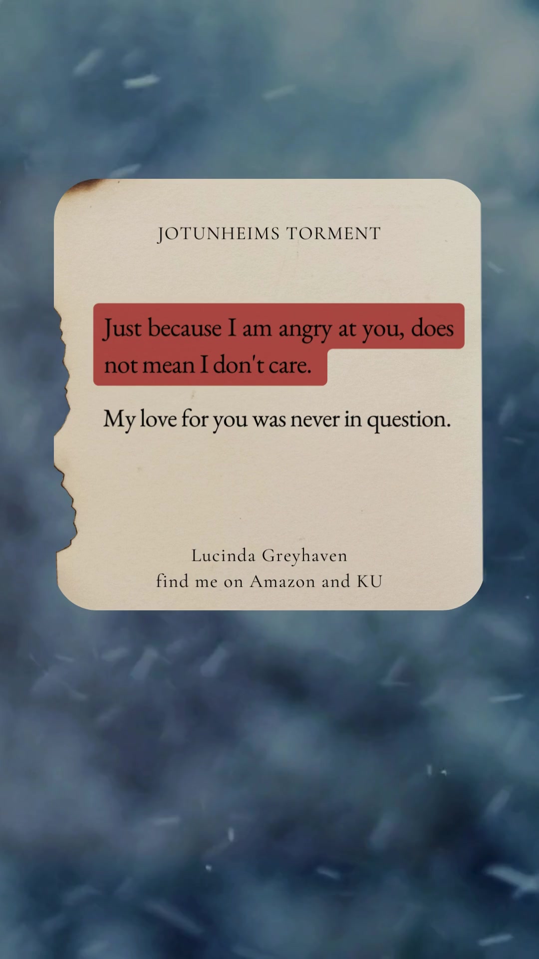 @Lucinda Greyhaven