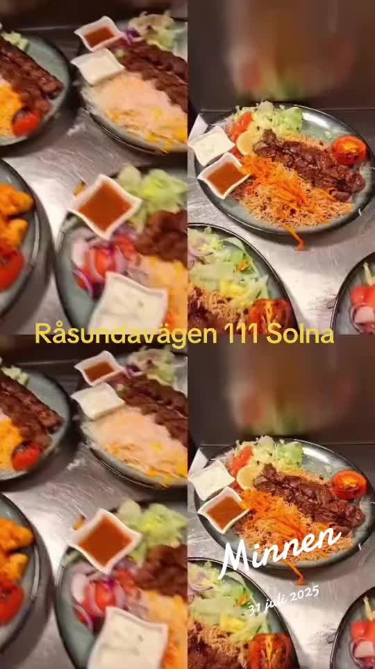 @La pizza Solna