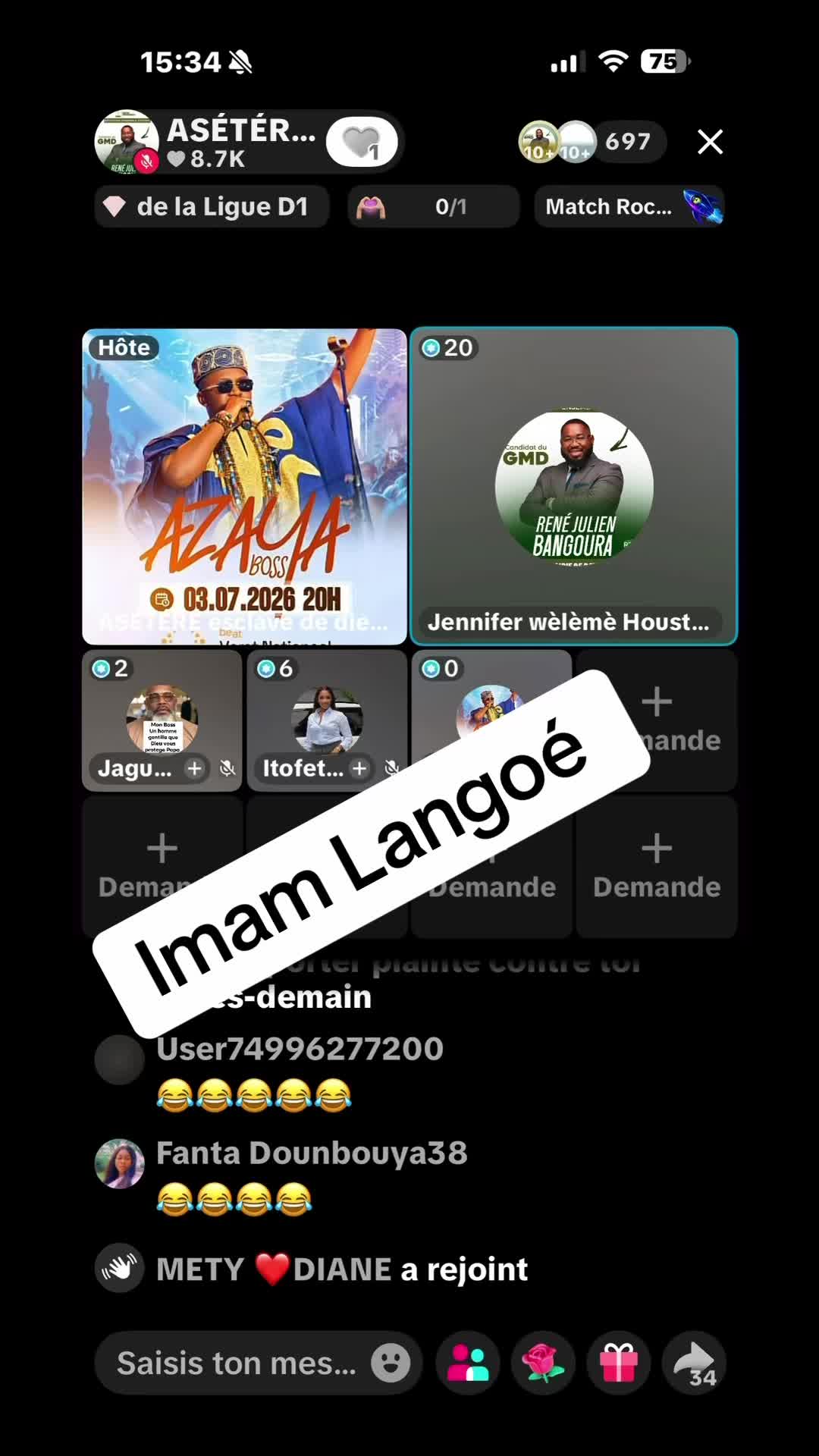 @IMAM LANGO&Eacute;
