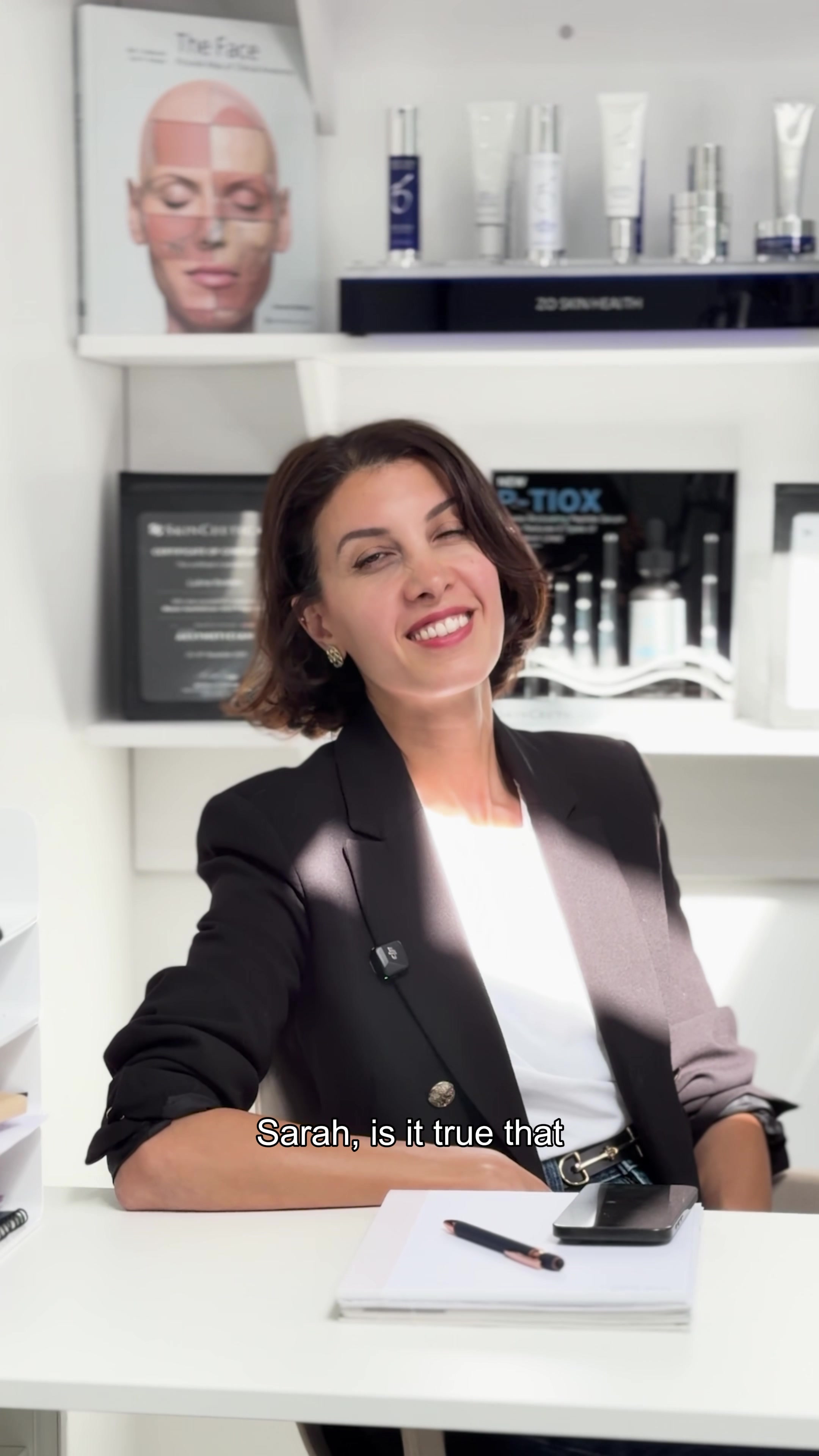 @Sarah at Esthe Clinic