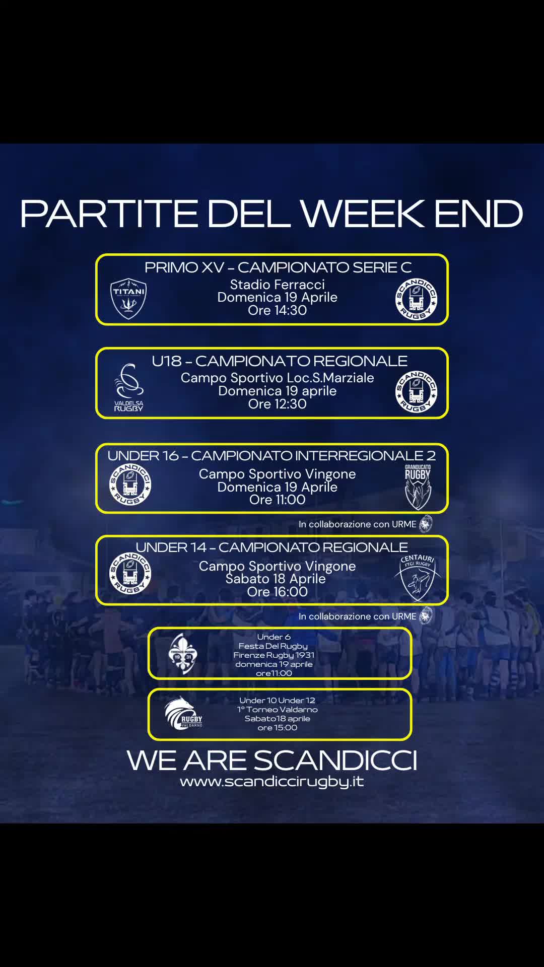 @Scandicci Rugby