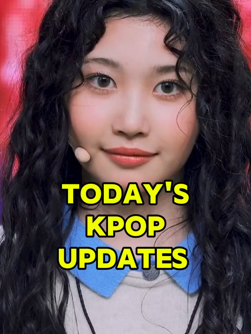 @Today's Kpop Updates ✨️