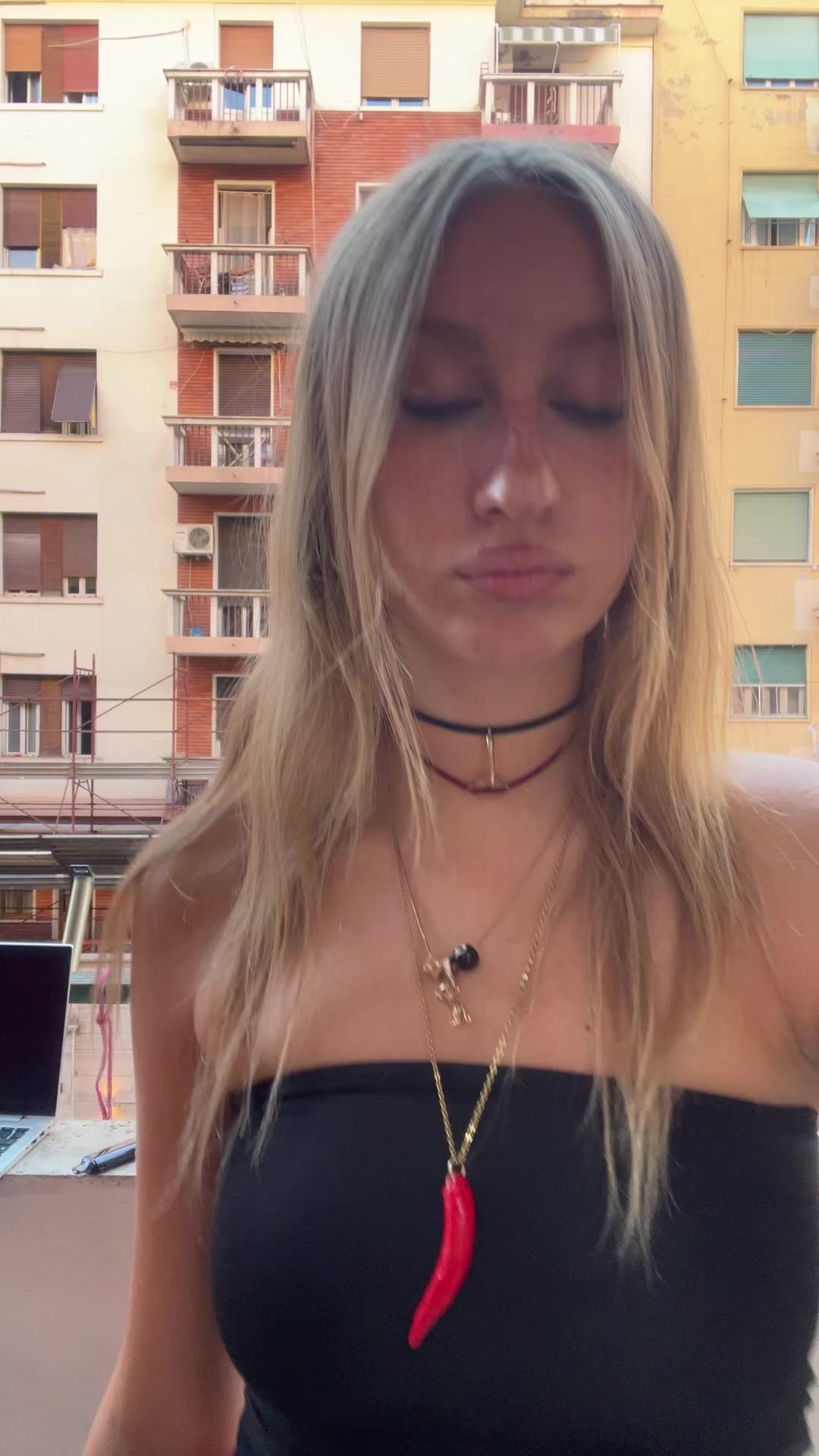 @:)