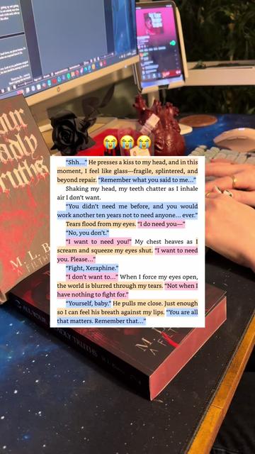 @M. L. Burns  🖤🗡️🌶️ Author
