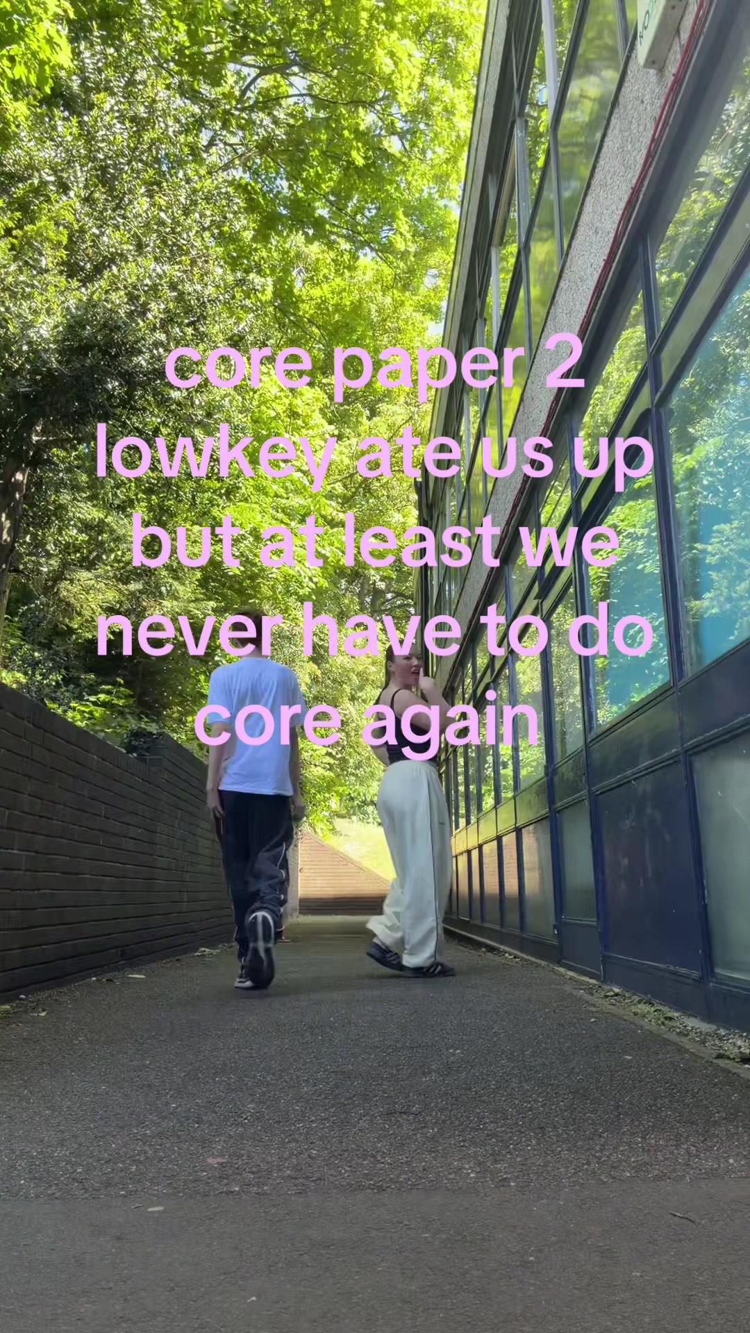 @not letting alevels rein me in