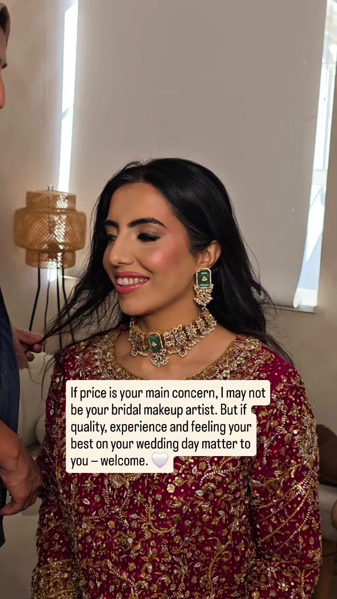 @Afshan Khan : Makeup artist
