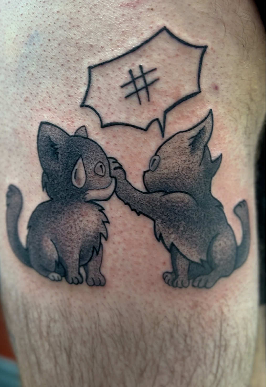 @Mark Cruncher tattoo