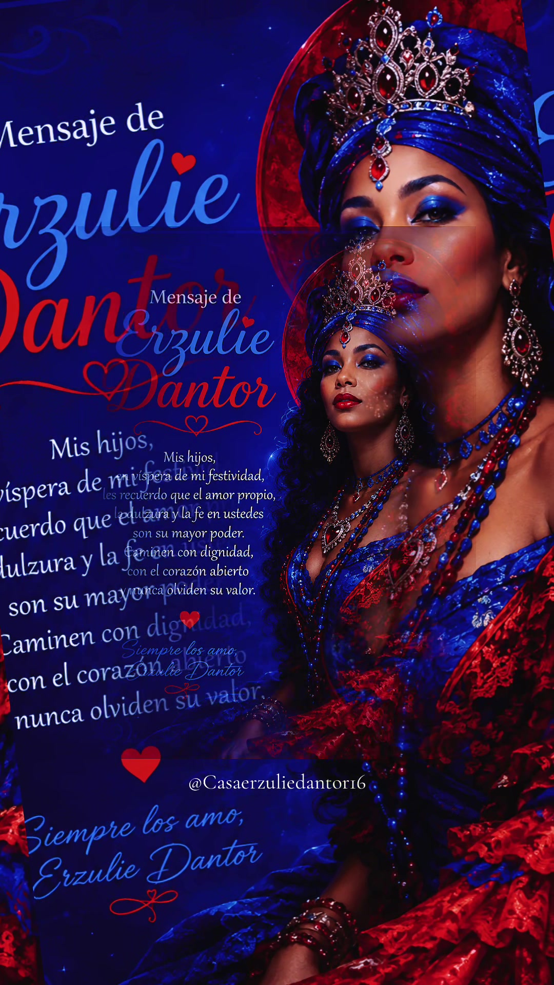 @Reina Erzulie Dantor 👑💙🗡️