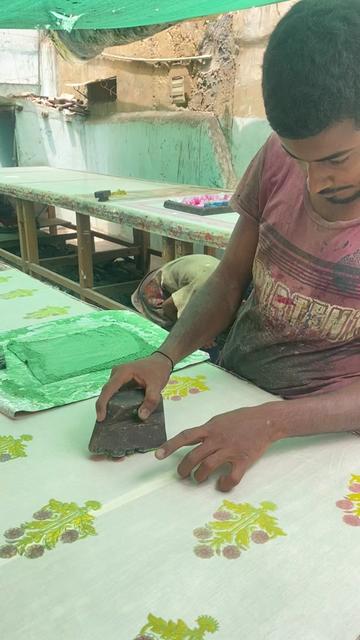 @Wooden Stamp Printing
