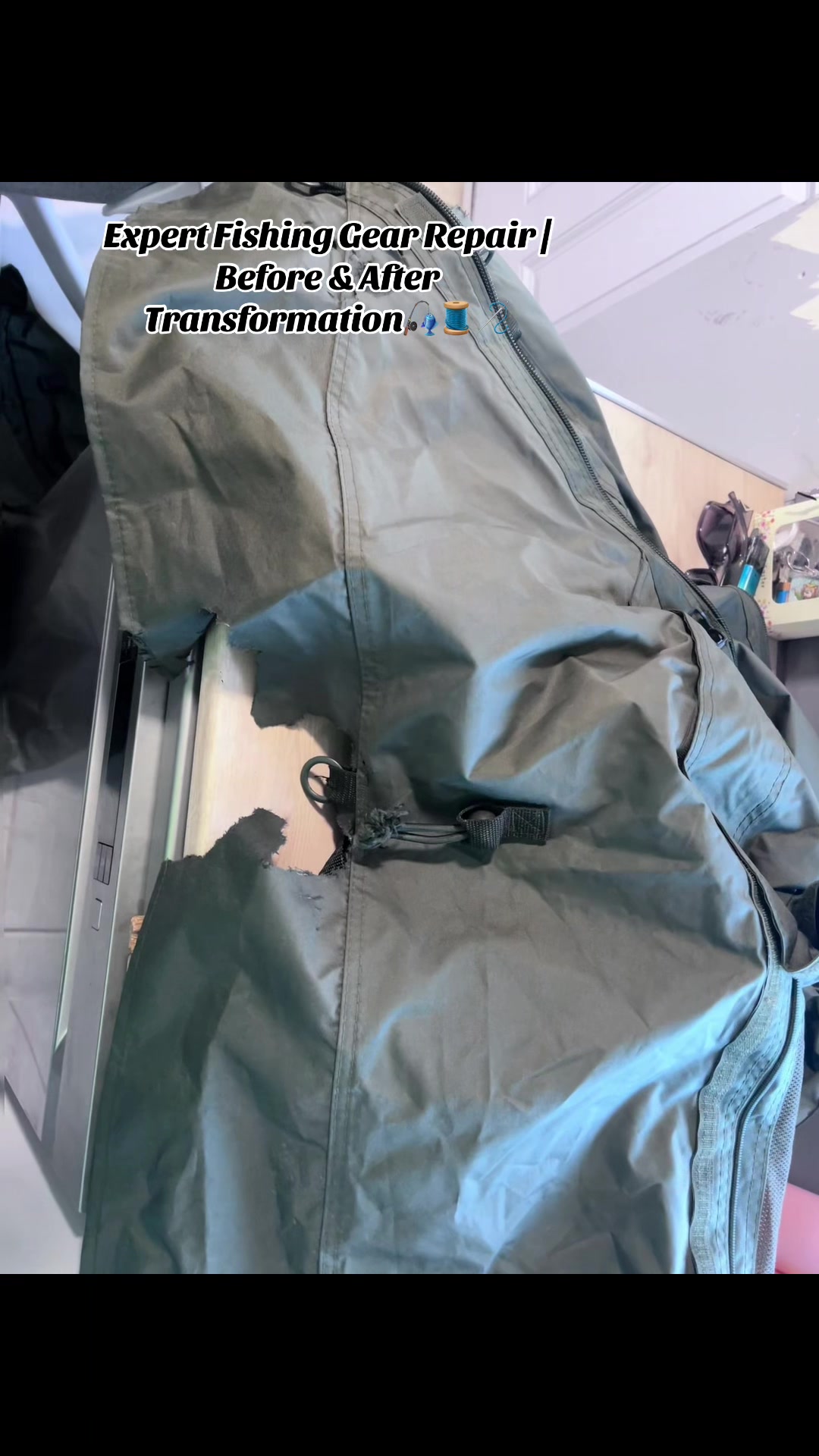 @Fishing gear repairs uk
