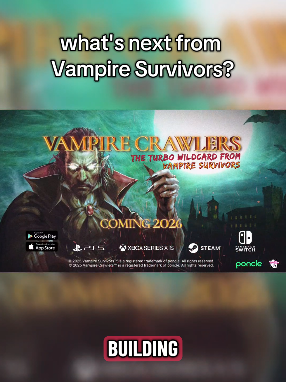 @poncle🧛Vampire Survivors Devs