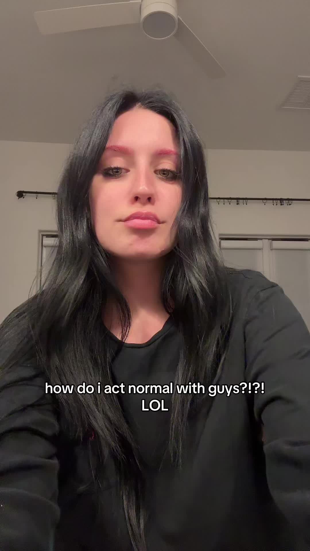 @pink eyebrows