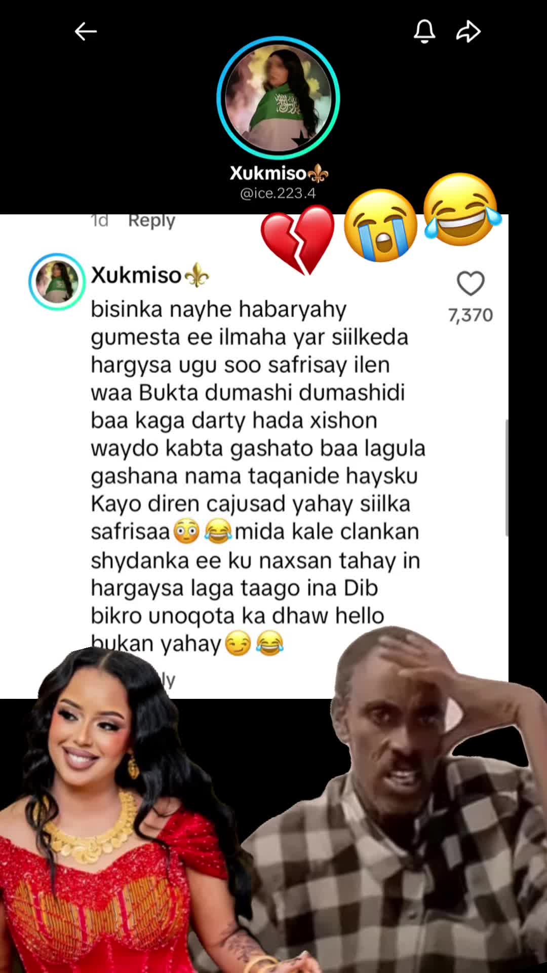 @Aaliyah Warsame ๐ฆ๐บ๐ฆ