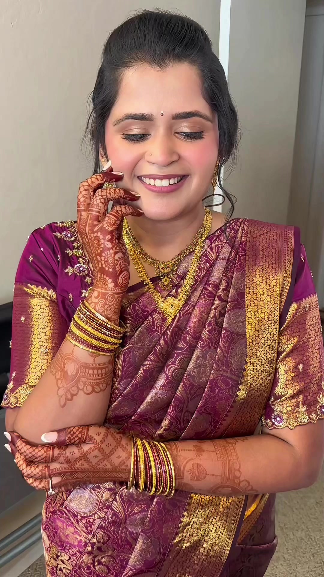 @Glam Henna Saree