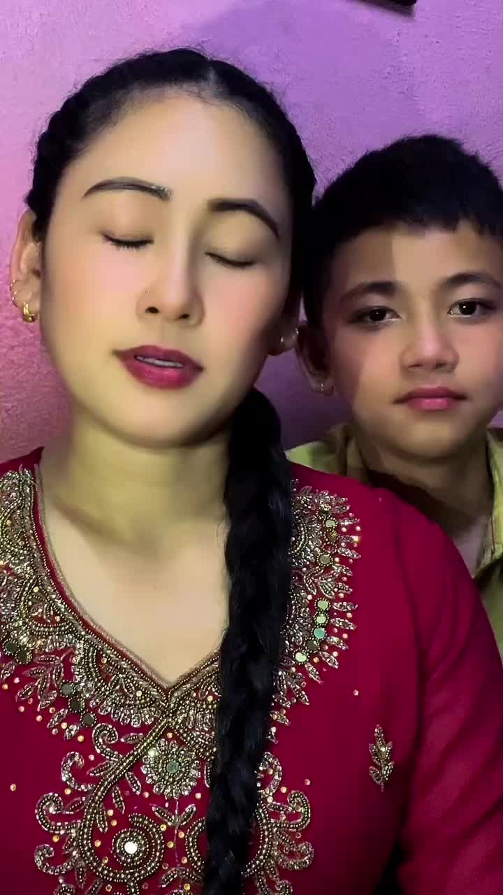 @आमा ___छोरा 😭💔🙏