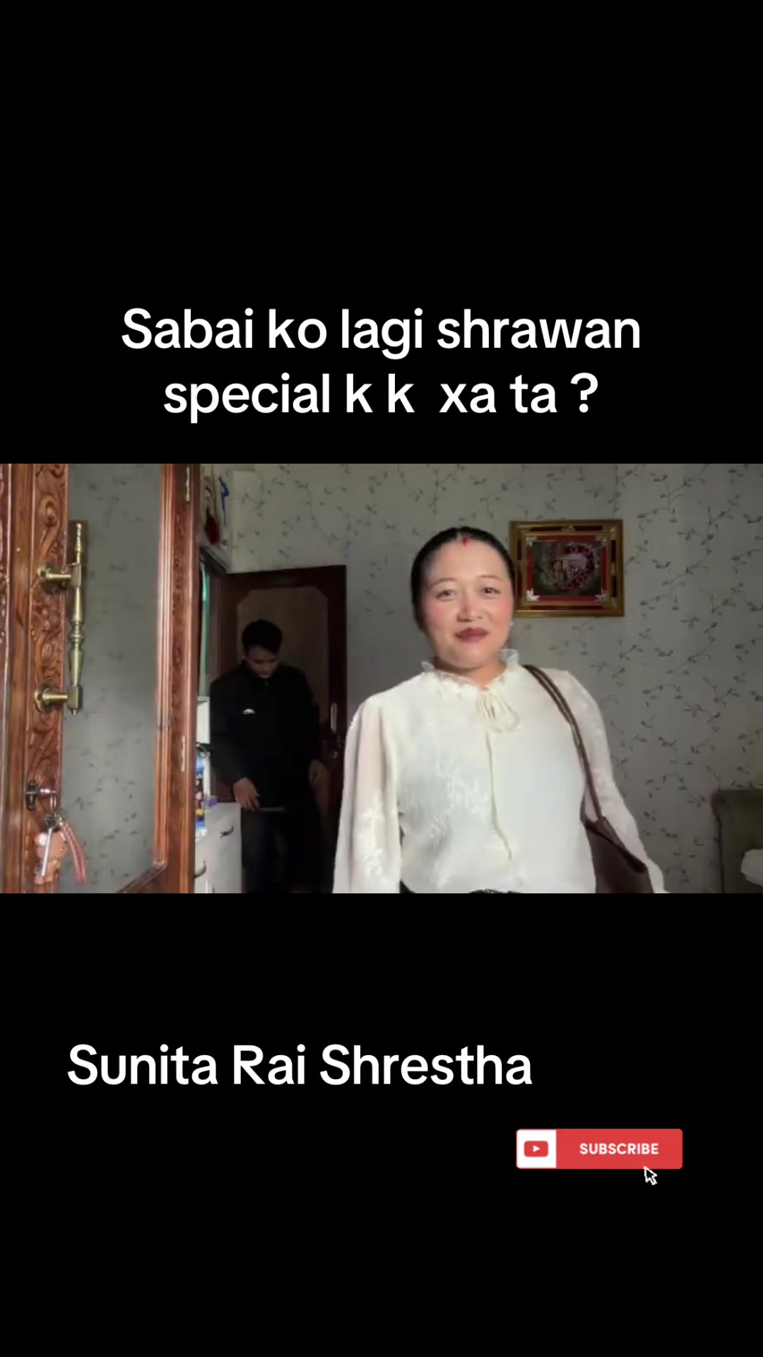 @Nepali Female vlogger