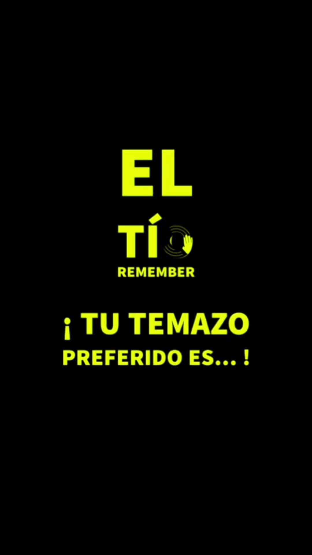 @El tío remember