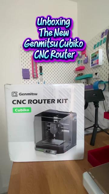 Unboxing The New Genmitsu Cubiko CNC | Cool Creations (@ukcoolcreations)