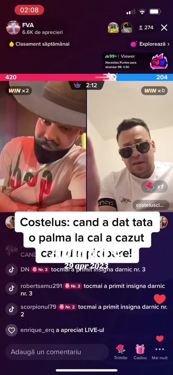 @D&rsquo;ale Tiktokului