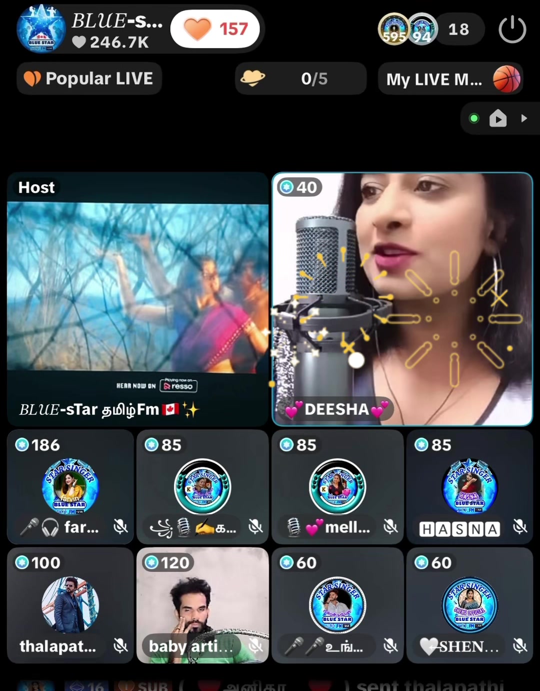 @💫 ᗷᒪᑌE✯STARதமிழ்FM🇨🇦