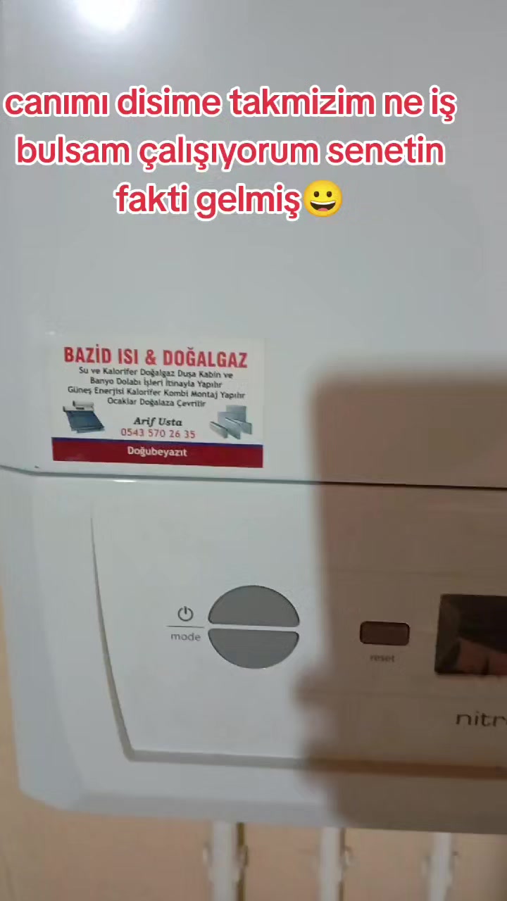 @bazid ısı doğalgaz Arif usta