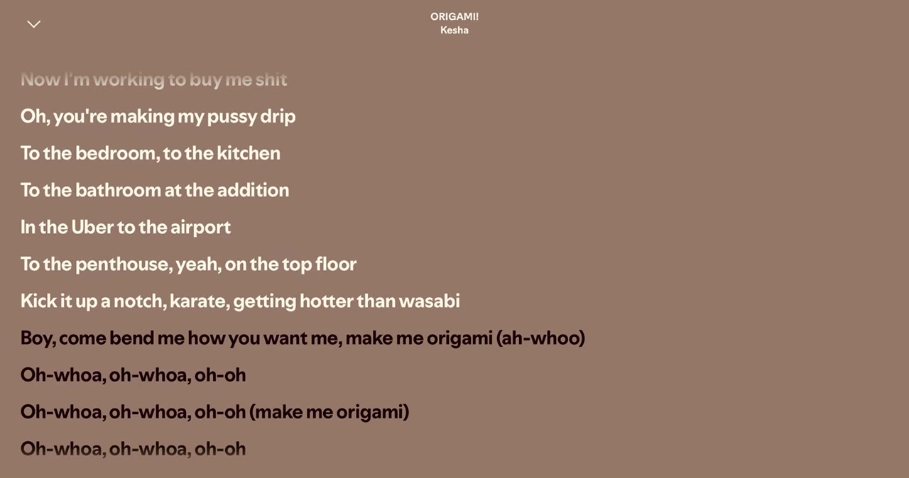 @Spotify Song Lyrics