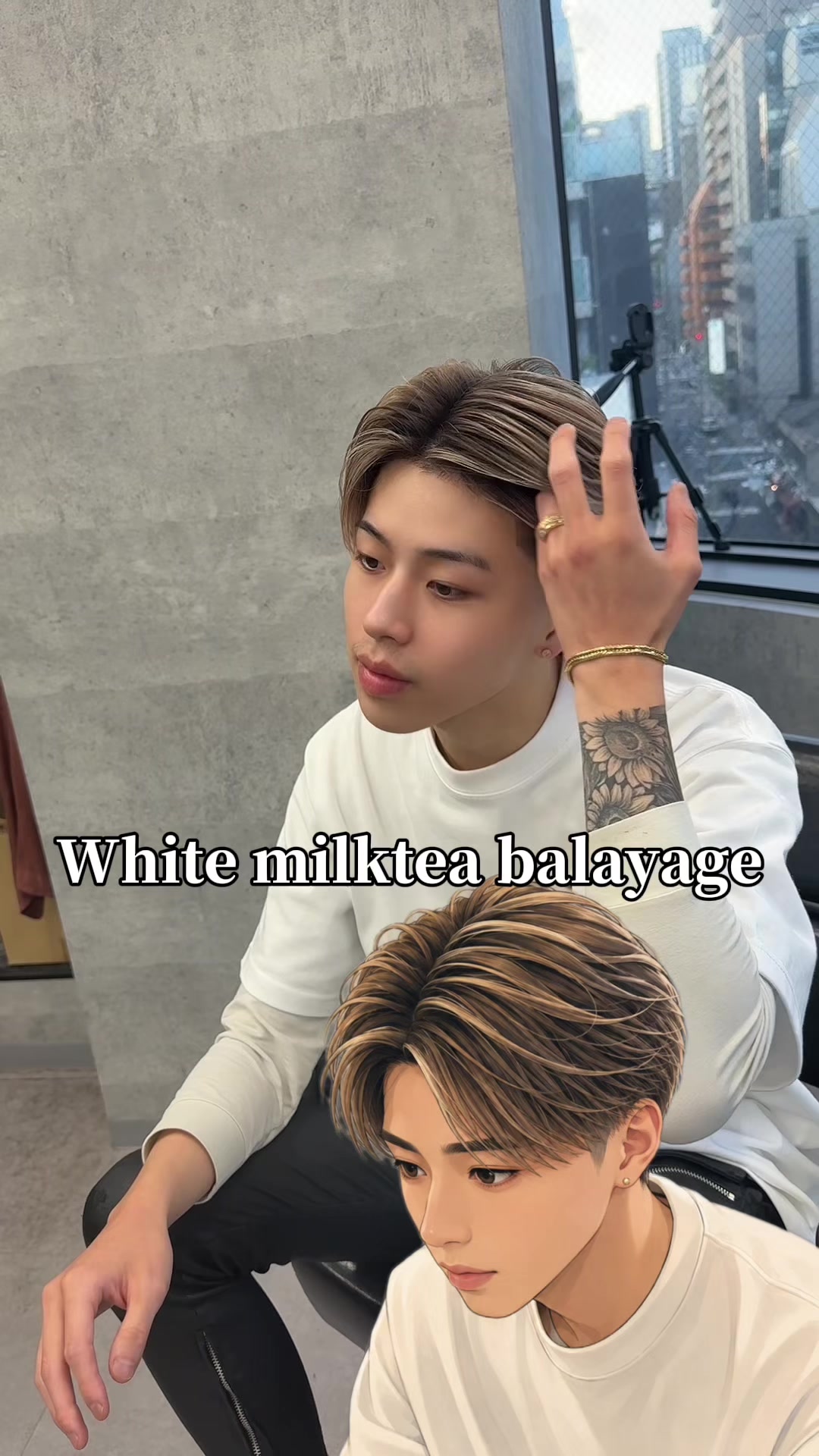 @リクトモテ髪🇺🇸✂︎