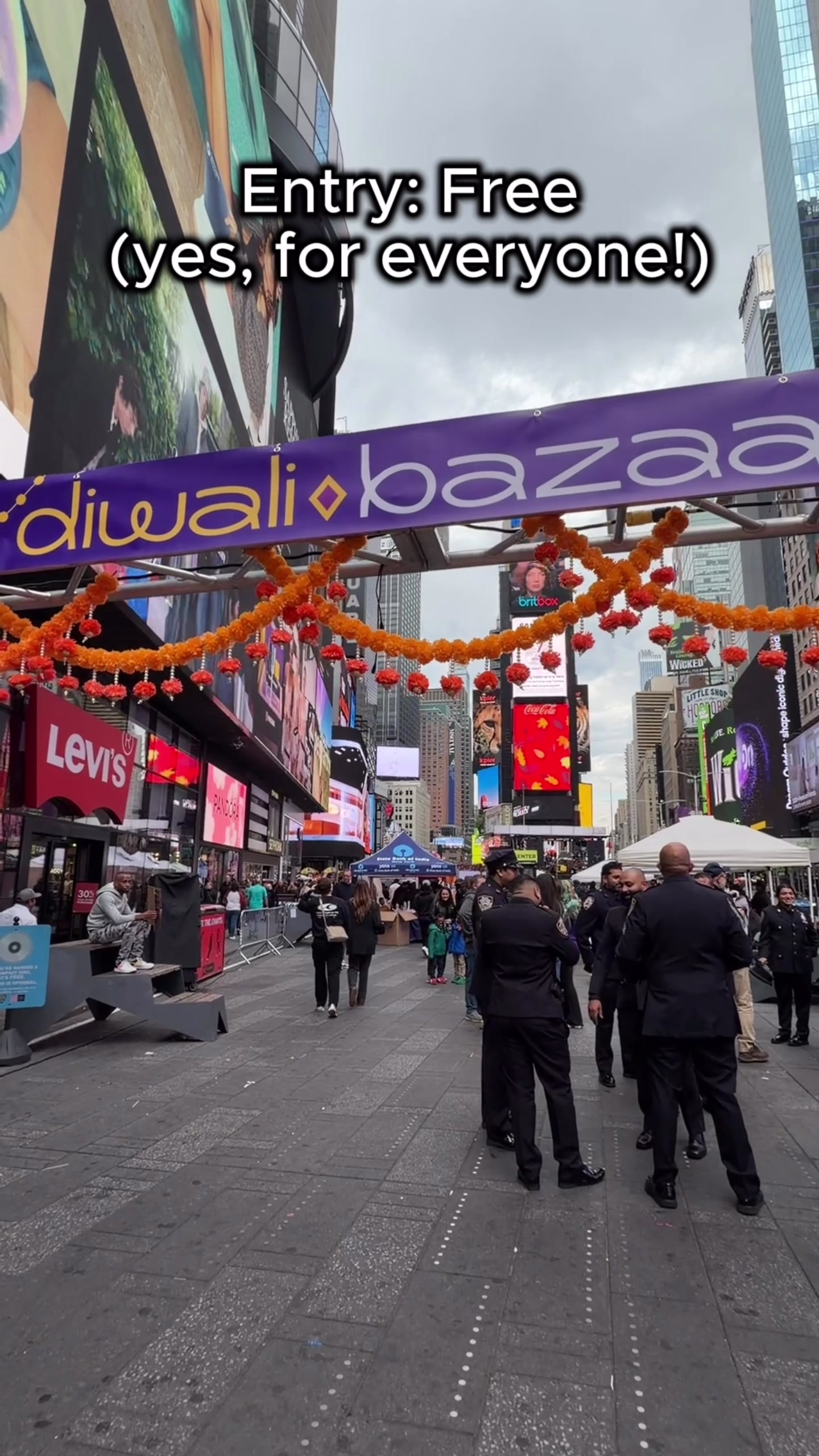 @Diwali at Times Square