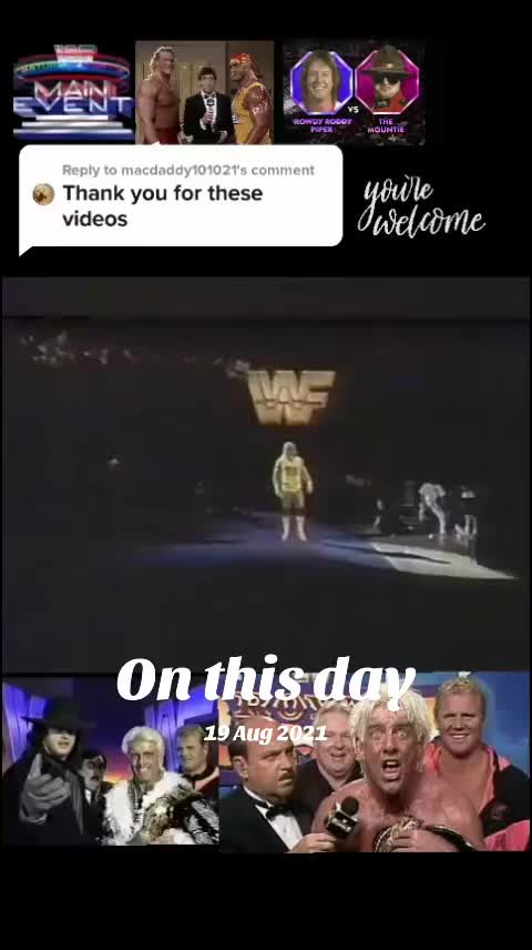 @Ultimate Wrestling Fan Warrior