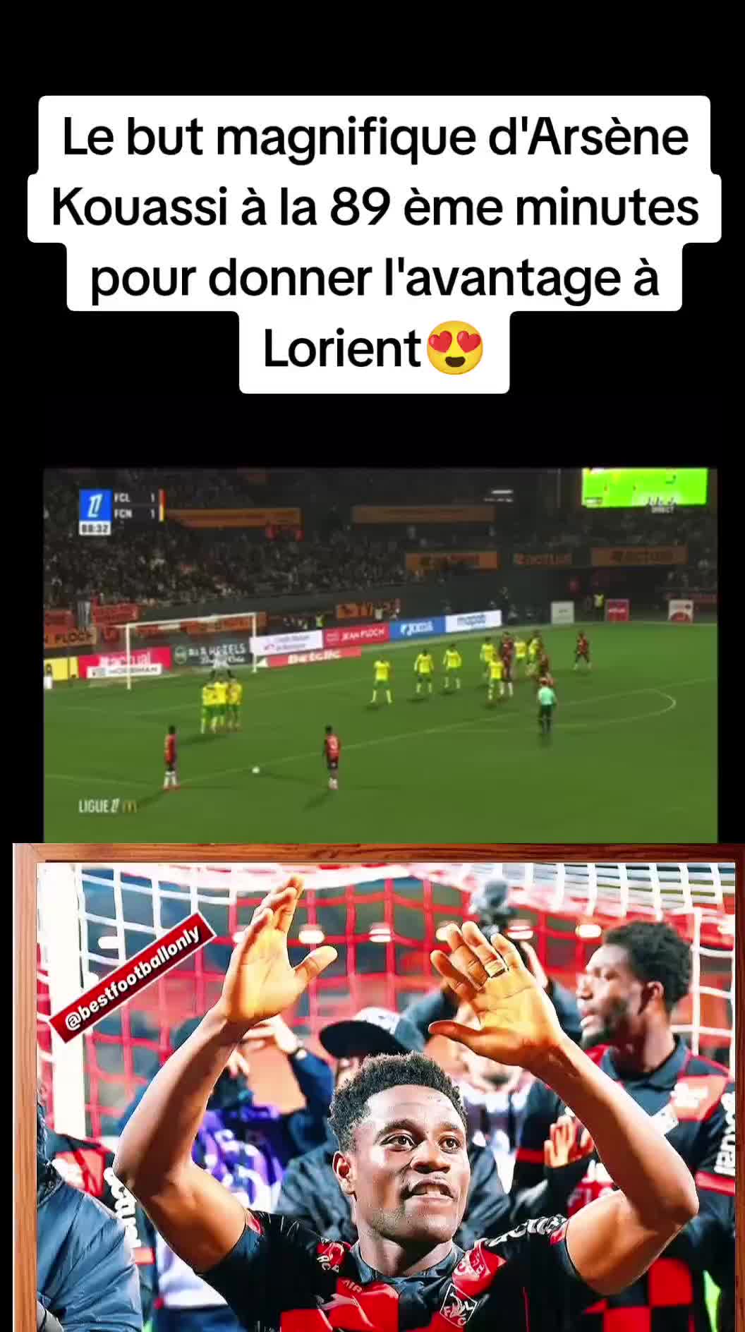 @Infos sport ๐ง๐ซโฝ
