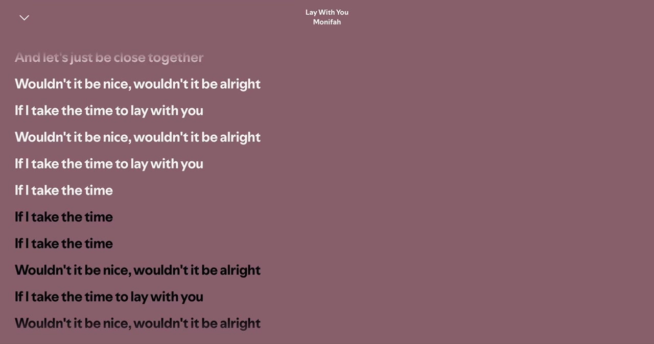 @Spotify Song Lyrics
