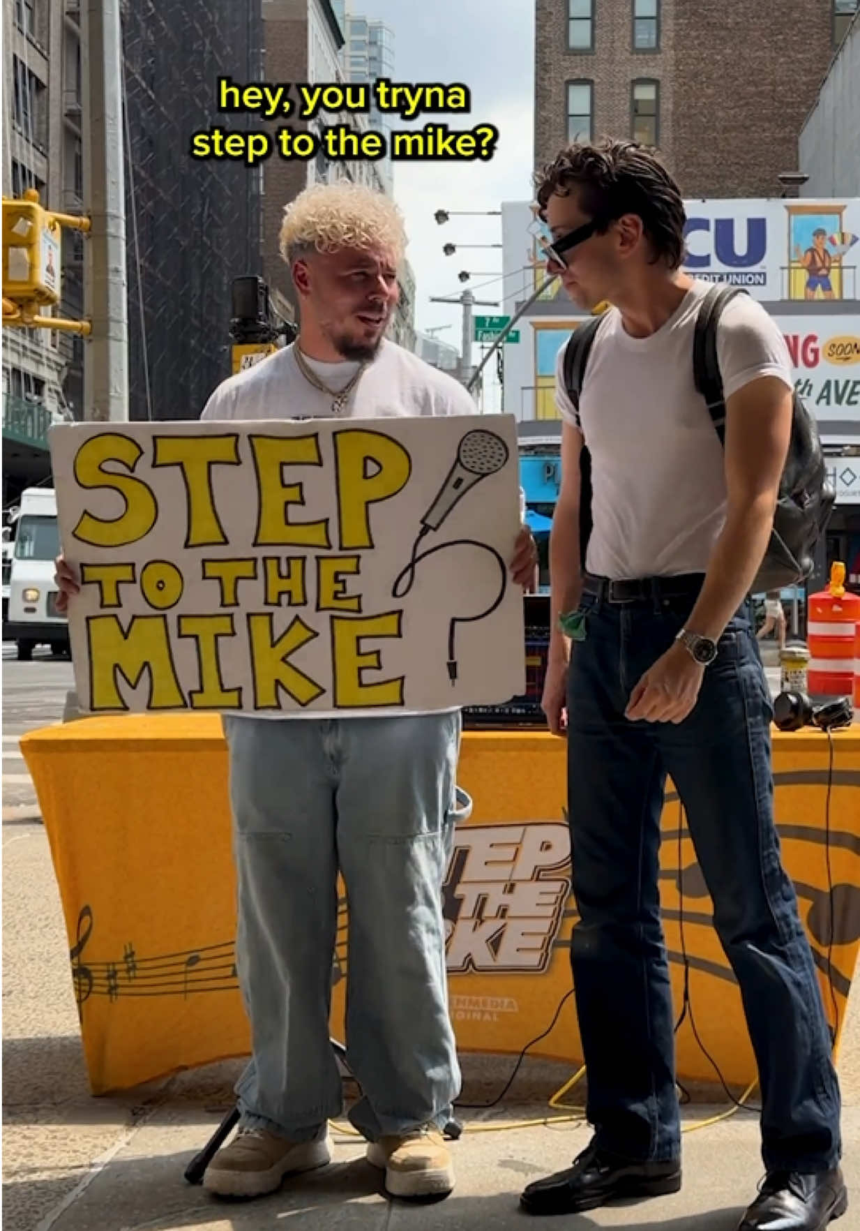 @Step to the Mike