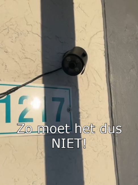 @Camerainstallatie
