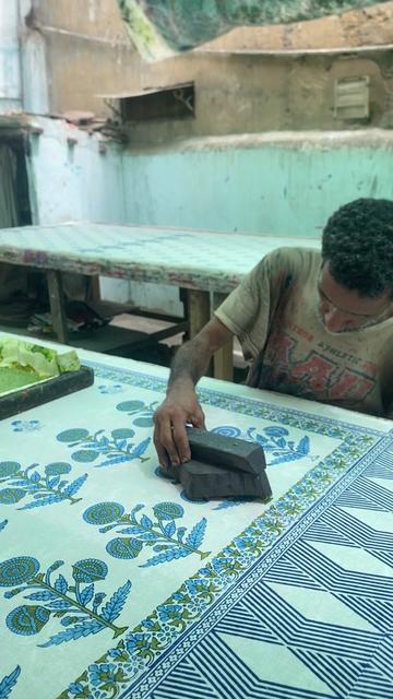 @Wooden Stamp Printing