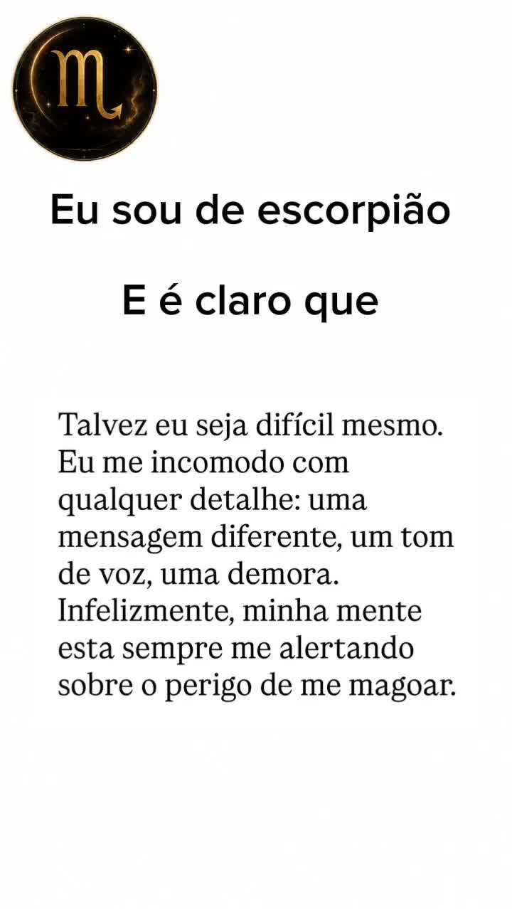 @O signo de ESCORPIÃO