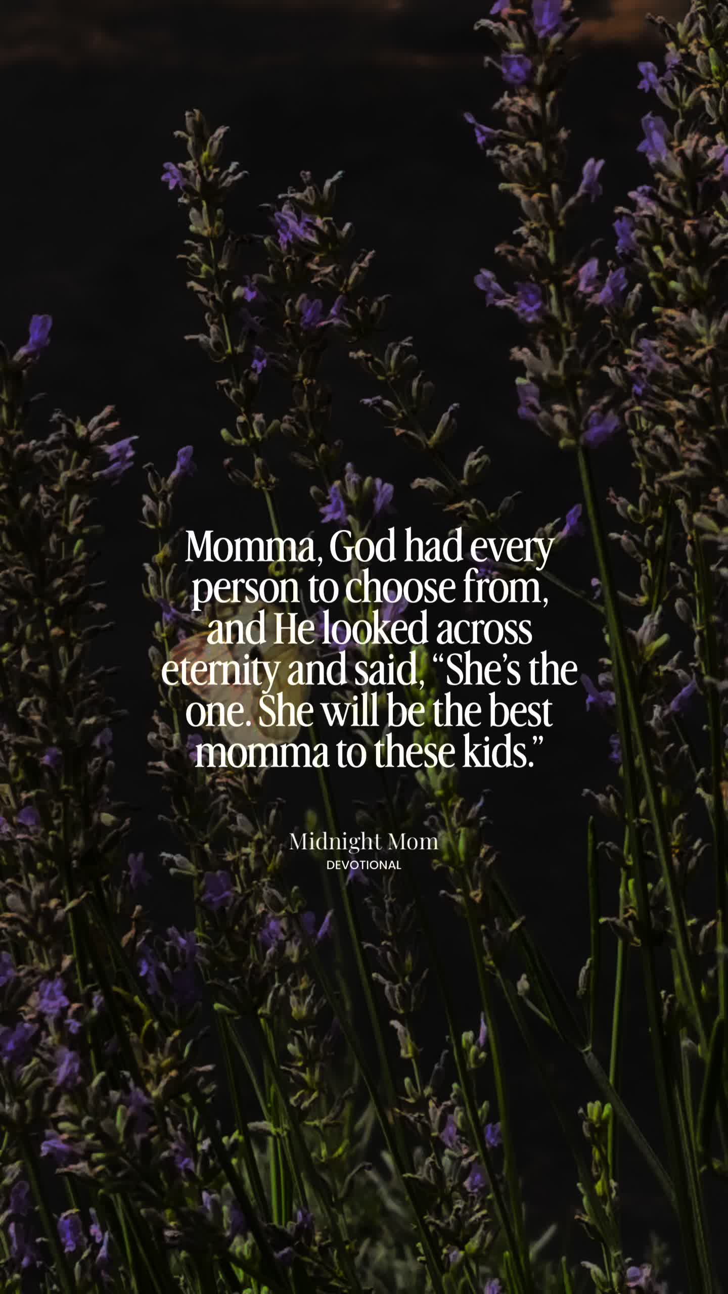 @Midnight Mom Devotional