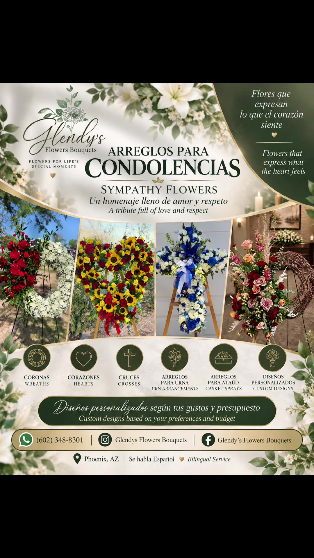 @Glendy’s Flowers Bouquets LLC
