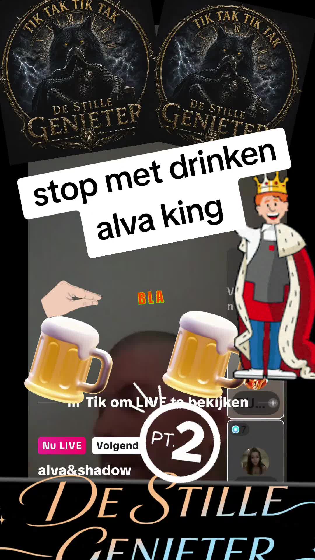 @DE STILLE GENIETER