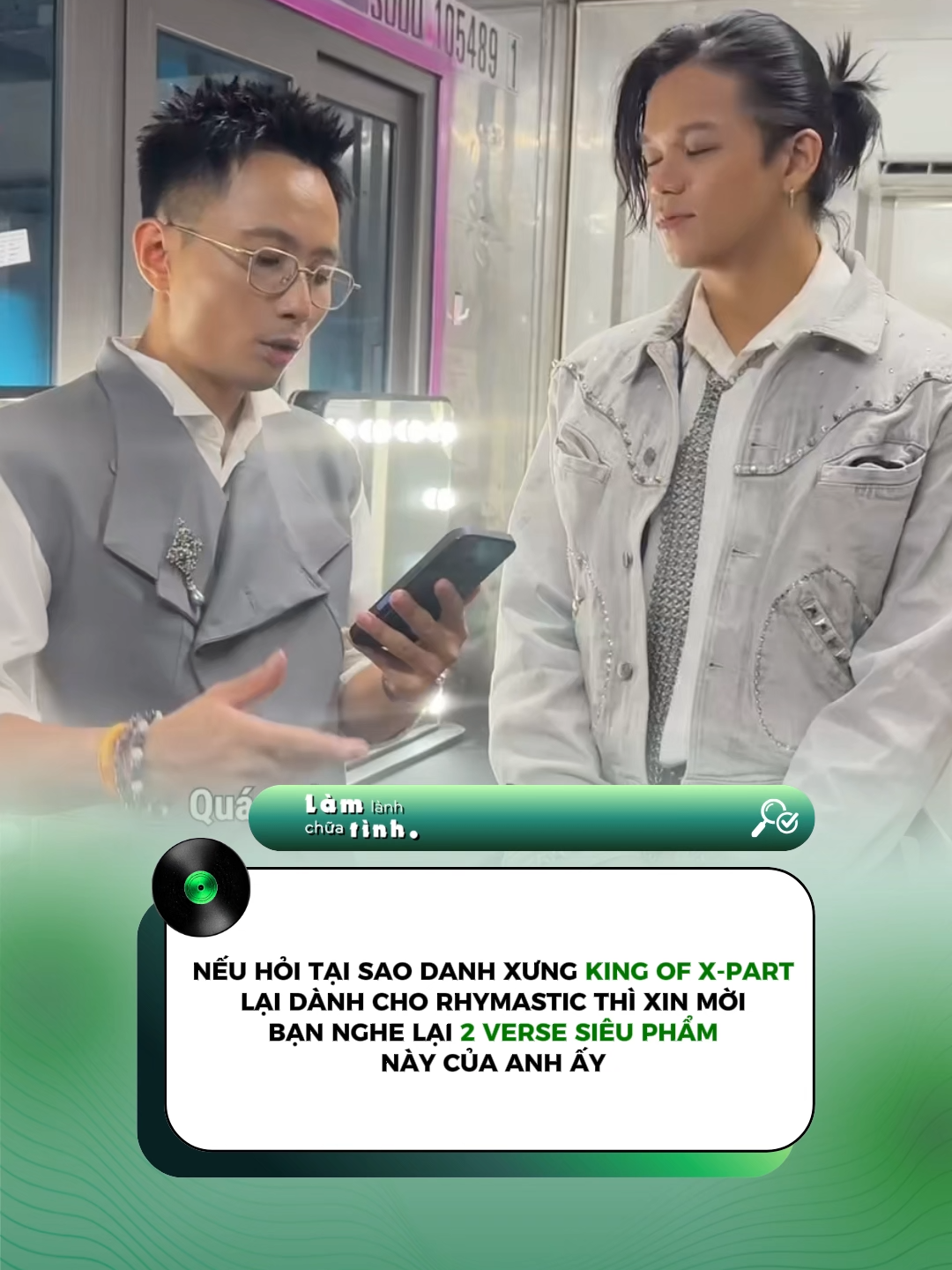 @làm lành chữa tình.