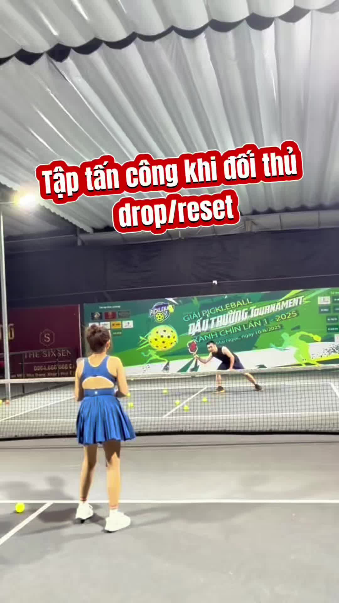@Vợ chồng U50 m&ecirc; pickleball