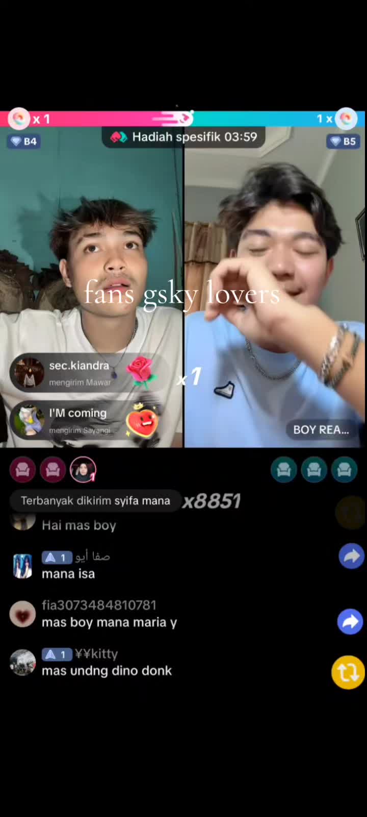 @fans gsky lovers