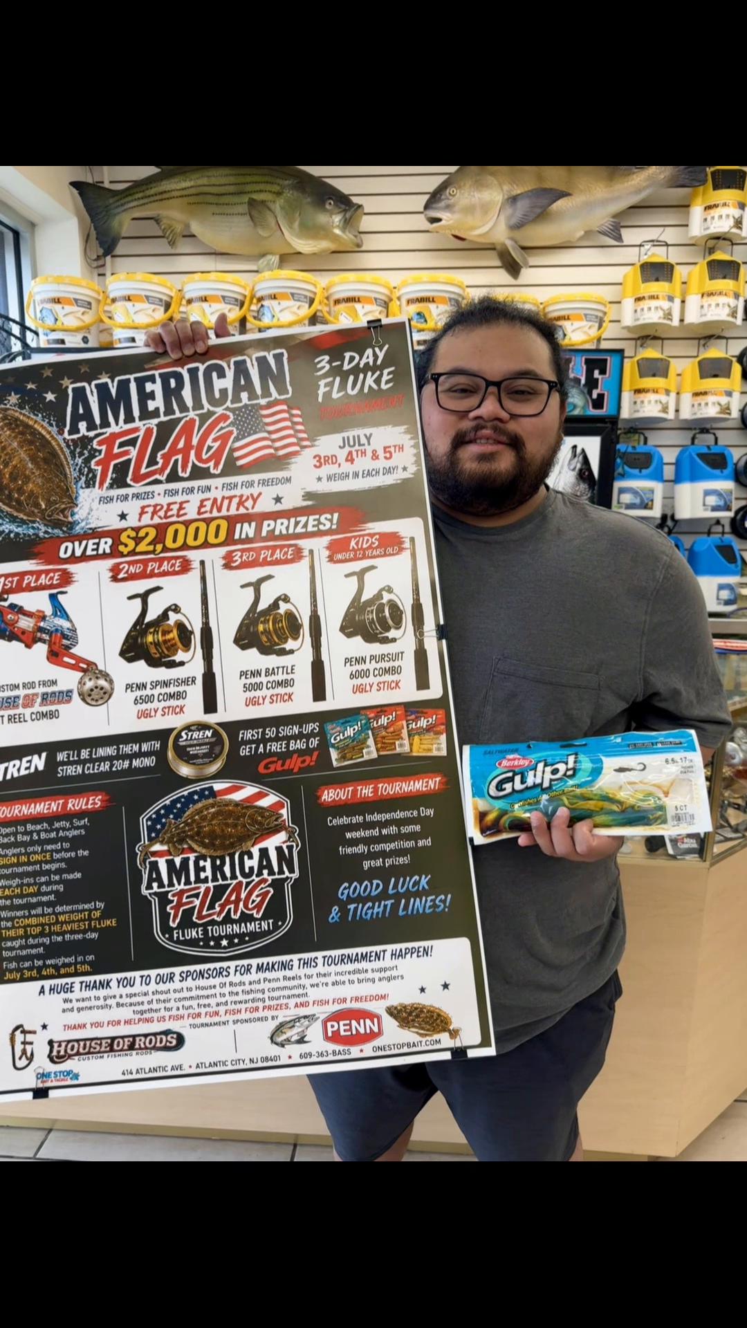 @One stop bait & tackle