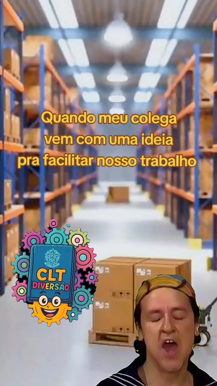 @CLT da divers&atilde;o 😁