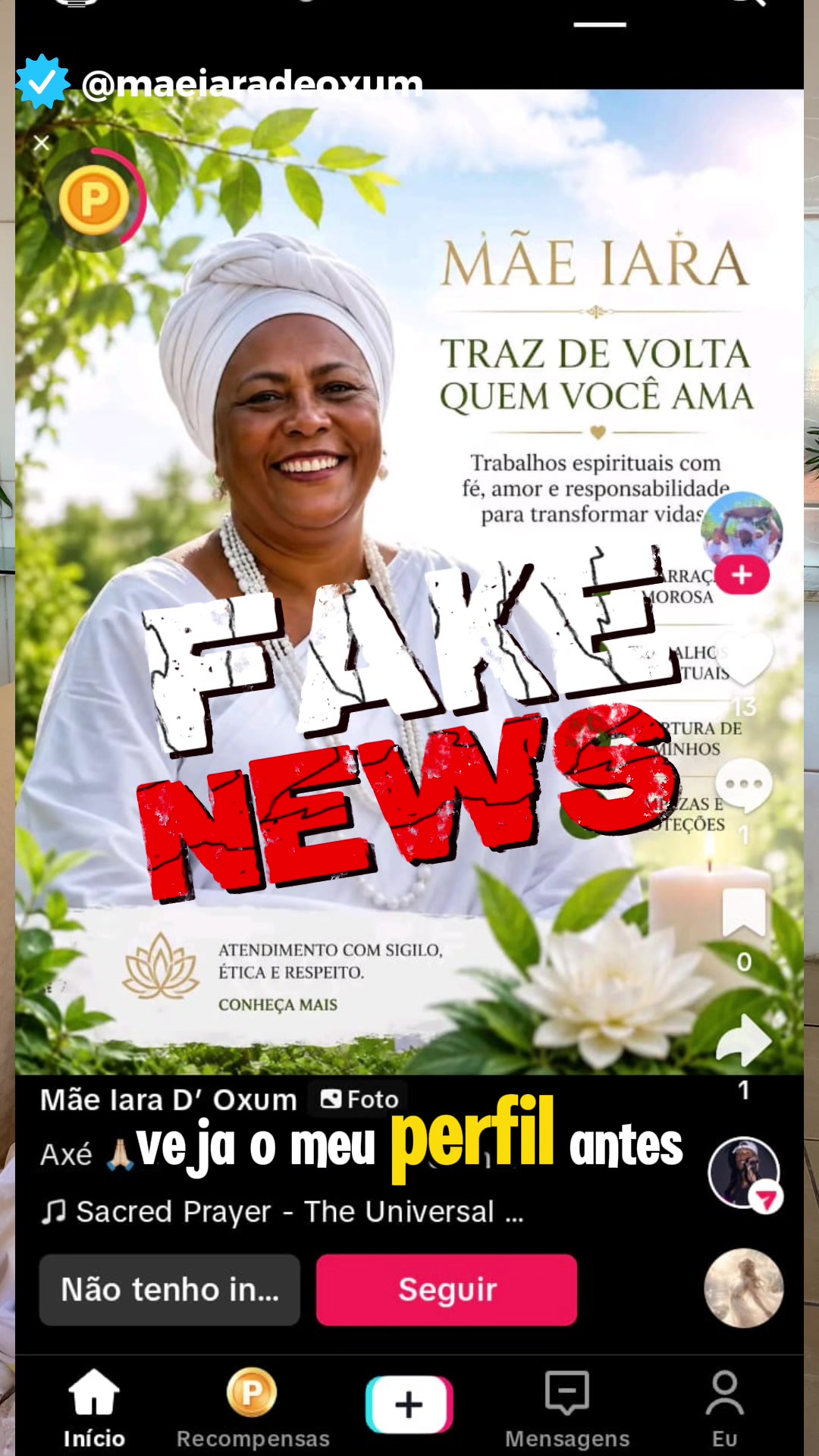 @Mãe Iara D'Oxum