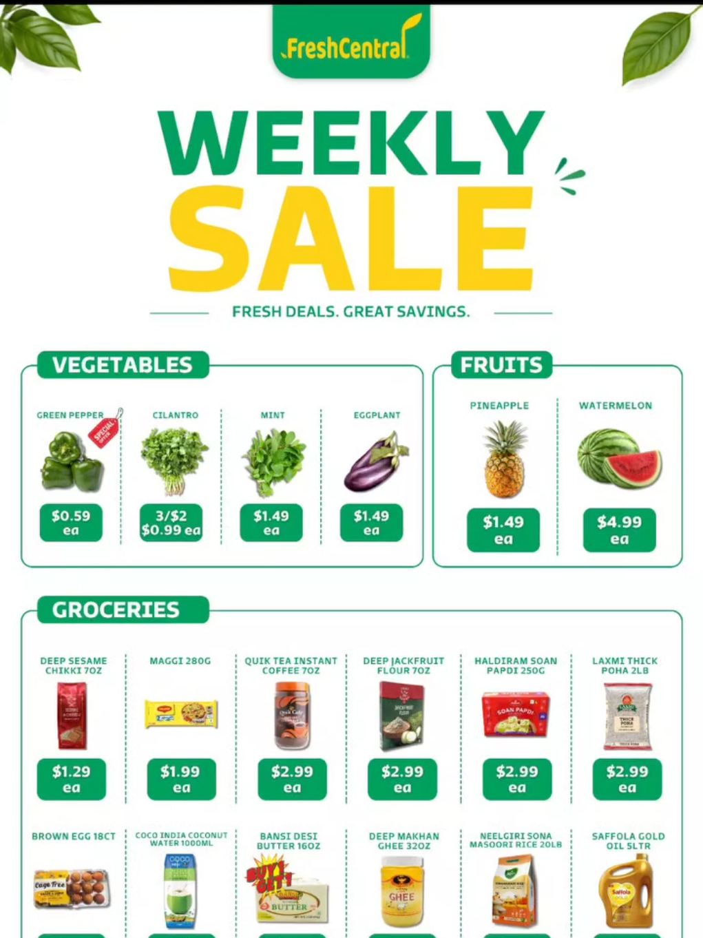 @FRESH CENTRAL GROCERY