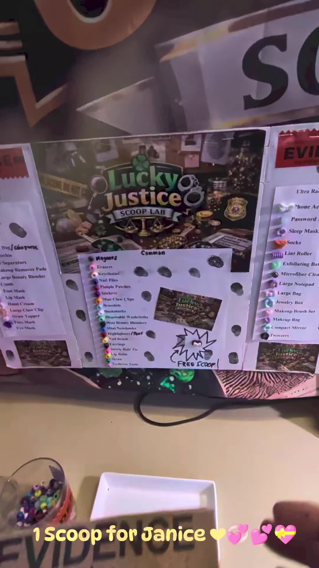 @Lucky Justice Scoop Lab