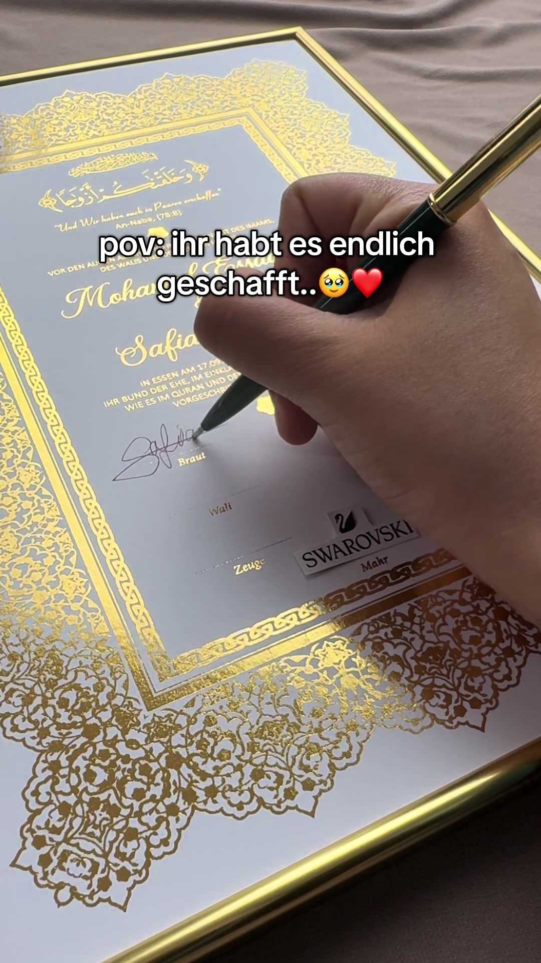 @Nikah Zertifikat | by Mawadda
