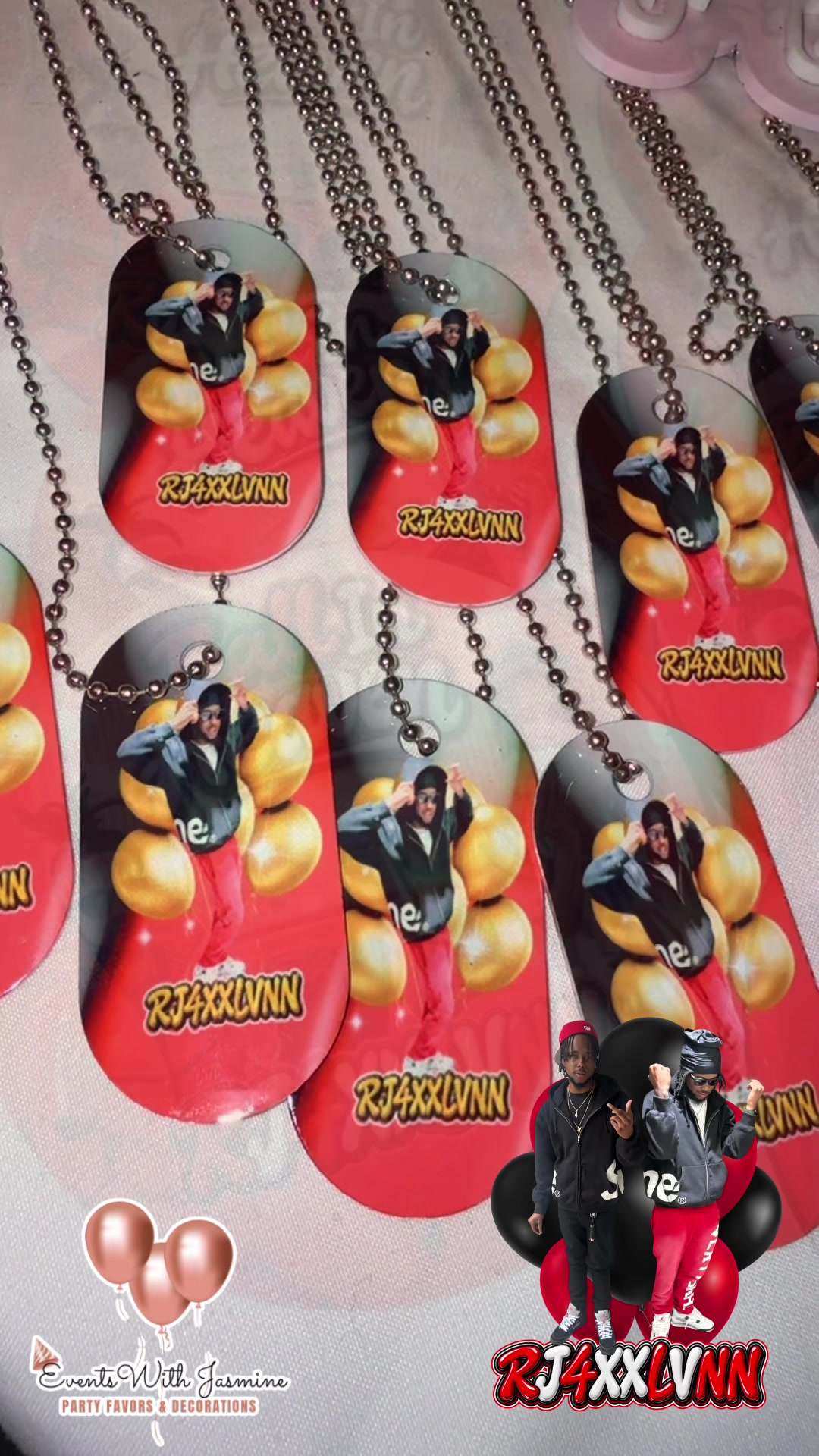 @Custom Party Favors