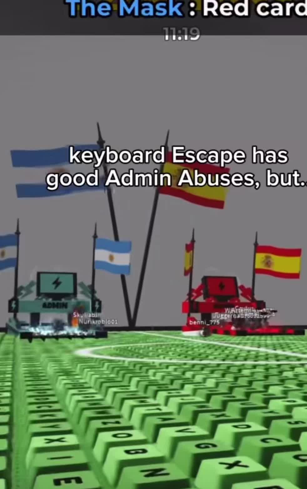 @Keyboard Escape